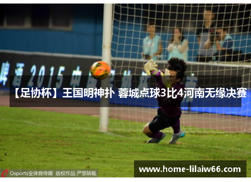 【足协杯】王国明神扑 蓉城点球3比4河南无缘决赛